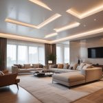 Парящие натяжные потолки: обзор факторов, влияющих на цену